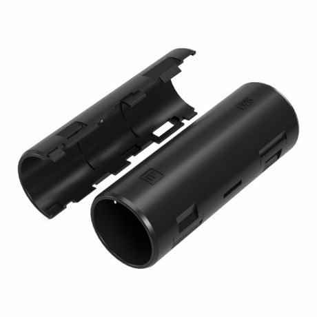 Муфта разборная d25 мм атмосферостойкая черная (5шт/300шт уп/кор) Промрукав | PR13.0435 Строитель