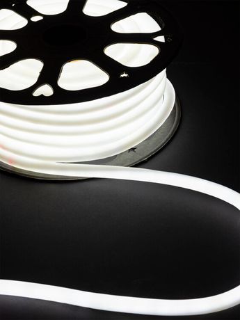 Гибкий неон круглый SMD2835-120 LED/м-220 В-6,5 Вт/м-IP67-6000 K (25м) | SQ0331-1518 TDM