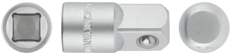 Переходник для воротка CrV профи 1/2дюйм (П)-3/8дюйм (М) FIT 62648 РОС