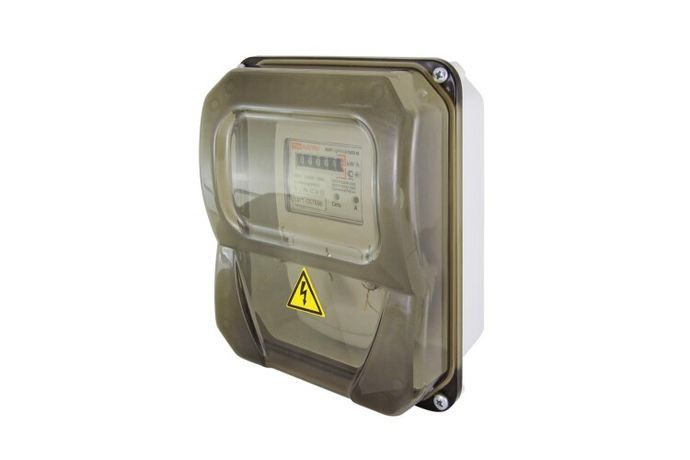 Щит учета ЩУ-1Н-1ф 226х197х90 мм пластиковый IP55 | SQ0906-0501 TDM