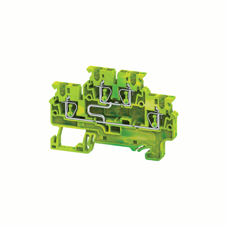 Клемма заземляющая пружинная OptiClip CXDLG-2,5-2L-PE-I-S-(0,2-2,5)-PEN | 332739 КЭАЗ