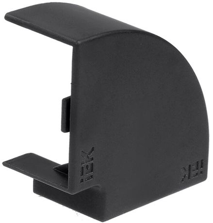 Угол для кабель-канала 90град. КМП 60х40 черн. (уп.4шт) ELECOR IEK EL-KK10D-P-060-040-K020