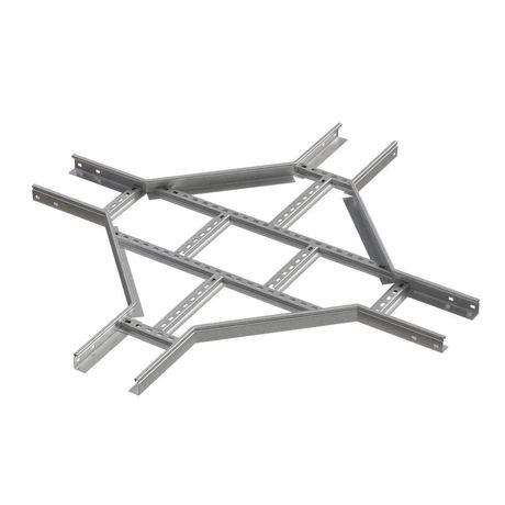 Ответвитель для лотка Х-образ. лестн. 400х50 1.5мм LXD50-400-1.5 INOX304 N КМ LO40503 КМ-Профиль