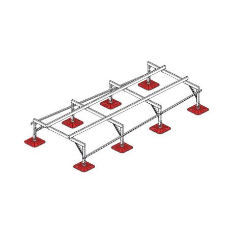 Конструкция опорная для установки оборудования TECHNORAPTOR FOOT 1500х3500 KM-TR-F-SSEI-1500-3500 КМ TR0035 КМ-Профиль