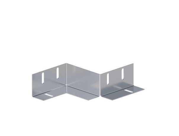 Соединитель для лотка переходный левый 100х65(80) сталь 1мм ЛМс-СПЛ цУТ1.5 СОЭМИ Н0121540422