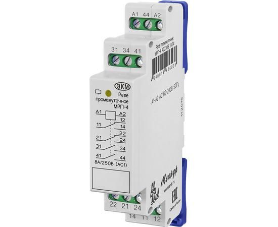 Реле промежуточное МРП-4 ACDC60В УХЛ4 (спец.) Меандр A8302-16935321