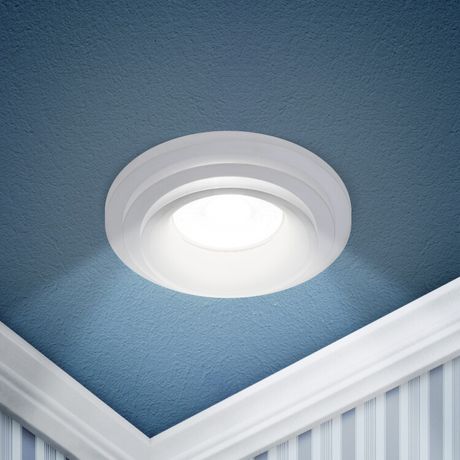 Встраиваемый светильник декоративный DK105 WH MR16 GU5.3 белый - Б0058392 ЭРА