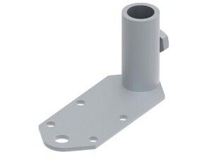 Держатель для установки изоляционной штанги к стене. Материал - горячеоцинкованная сталь. МД-921-ГЦ Ostec 395921