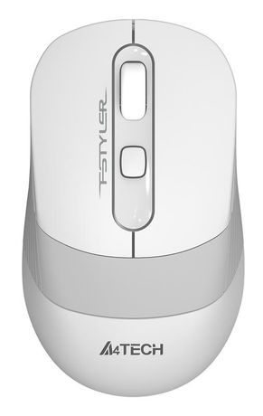 Мышь Fstyler FG10S бел./сер. оптическая 2000dpi silent беспроводная USB 4but A4TECH 1204069