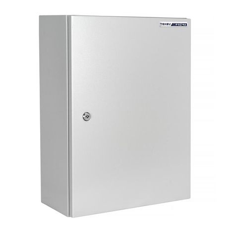 Корпус ЩМП-3 655х500х220 IP54 с монтажн. панелью метал. PRIZMA TOKOV ELECTRIC TKE-PZ-MPB54-3