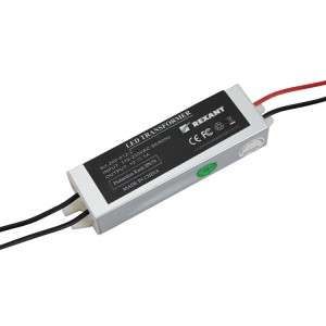 Источник питания 110-220V AC/12V DC, 1А, 12W с проводами, влагозащищенный (IP67) | 200-012-2 SDS MEET