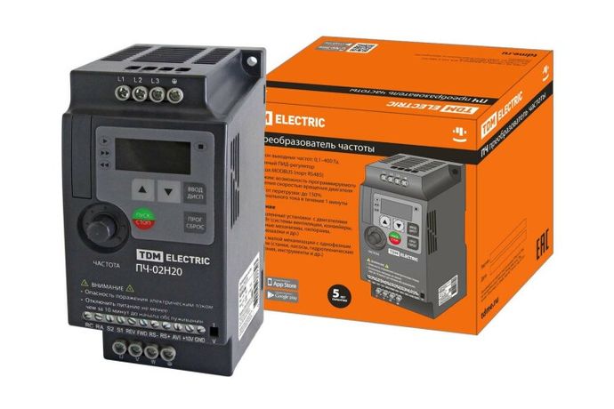 Преобразователь частоты ПЧ-02H20 230В 2,2кВт | SQ0749-0003 TDM