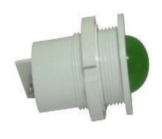 Лампа светодиодная СКЛ-11Б-Л-2-220(Р) с порогом срабатывания 140В 220В 50Гц/пост. диаметр посадочного отверстия 27мм УХЛ2.1 зел. Реле и Автоматика A8021-80073449