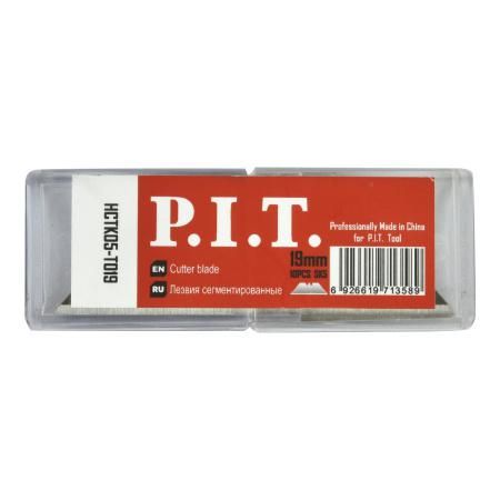 Лезвия трапецивидные 19x61 мм 10 шт в уп - HCTK05-T019 PIT