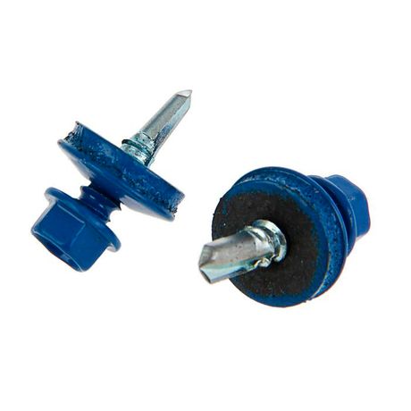 Саморез КР св. 4,8х28 RAL 5005 (насыщ. синий) (5 кг) - коробка | 140571 Tech-KREP