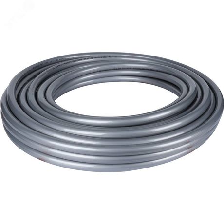 труба PEX-a из сшитого полиэтилена 25х3,5 с кислородным слоем, серая, бухта 30 м - SPX-0001-302535 STOUT RG008VJ93H119L