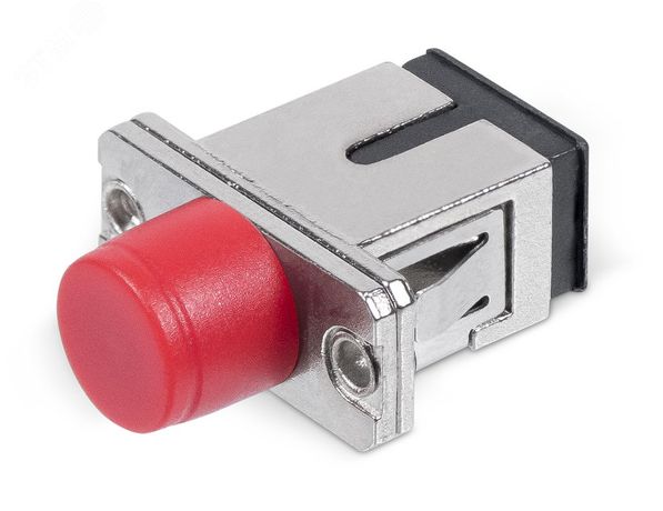 Соединитель проходной SC-FC, SM(для одномодового кабеля), D-тип - SC-FC-SM Cabeus 7706c