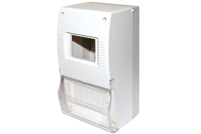 Щиток квартирный ЩК 26-003 2-6 модулей DIN с дверкой IP20, (ВхШхГ) 284х345х710мм | SQ0906-0016 TDM