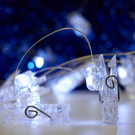 Гирлянда линейная Прищепки USB 20LED 5000K, IP 20, 1.8м, CL573 | 41651 FERON