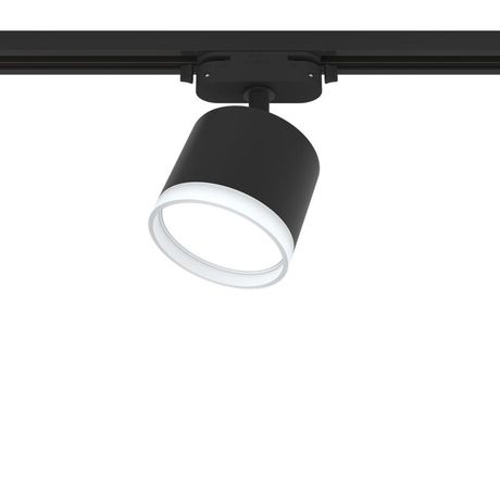 Светильник трековый ARTLINE поворотный 85х85х70мм GX53 230В алюм./пластик. 4кв.м черн. Ritter 59862 0
