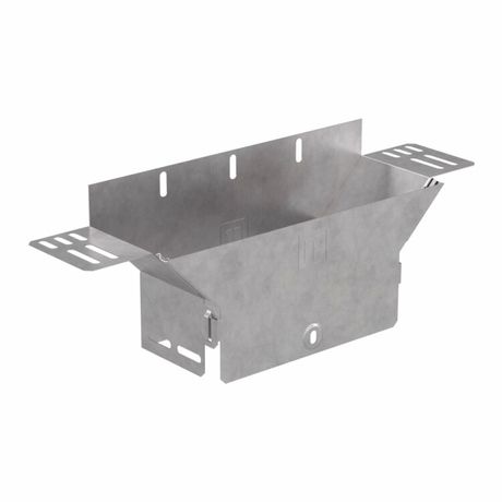 Ответвитель вертикальный с крышкой 200х100 | PR16.0942 Промрукав Строитель