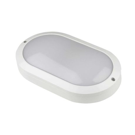 Светильник светодиодный ULW-K14A 20W/5000K IP54 White Овал 20Вт 5000К 2400лм промышленный накладной влагозащ. опал. рассеив. бел. Uniel UL-00005448