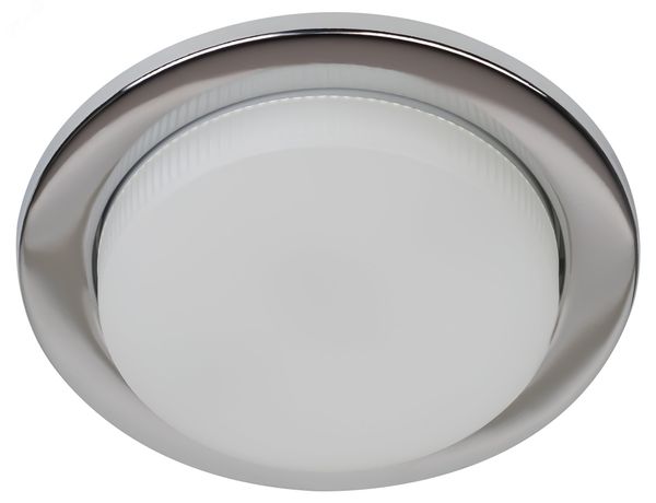 Встраиваемый светильник под лампу GX53 KL70 CH-10 хром упаковка 10 шт - Б0057478 ЭРА