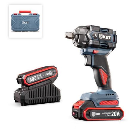 Гайковерт WB-20-350 ударный аккумуляторный бесщеточный с присоединительным квадратом 1/2'' - 104571 КВТ