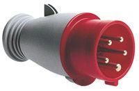 Вилка кабельная 16А 2Р+E IР44 переносная 250В CEWE - 2CMA193002R1000 ABB