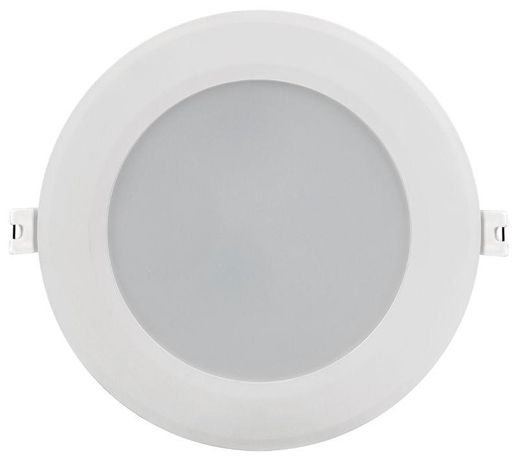 Светильник декоративный светодиодный LED встраиваемый ДВО 1714 белый круг 12Вт 4000К IP40 - LDVO0-1714-12-4000-K01 IEK