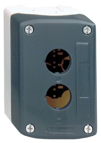 КОРПУС КНОПОЧНОГО ПОСТА 2 ОТВЕРСТИЕ | XALD02 Schneider Electric