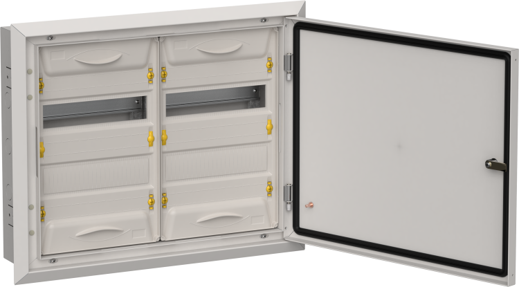 Корпус ЩРв-48 (2х24) TITAN 5 505х625х130 IP31 метал. сер. IEK TI5-50-V-2X024-31-7035