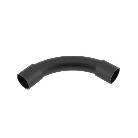 Поворот на 90 град. труба-труба, IP40, д.20мм, черный | 50420B DKC ДКС