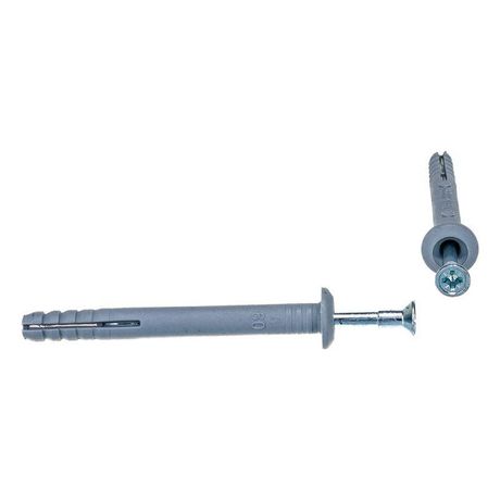 Дюбель-гвоздь грибовидный бортик, полипропилен 6х60мм, пакет (100 шт/уп) | KR-01-3621-013 Kranz