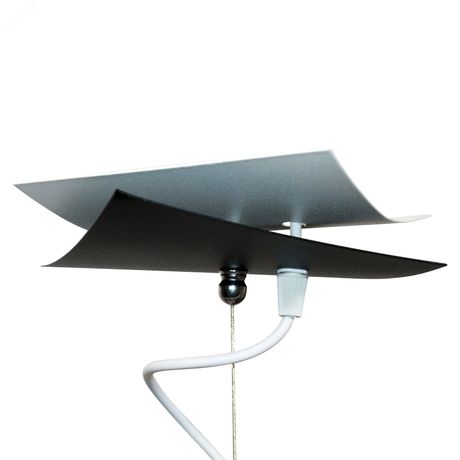 Светильник НСБ 01-60-105 (Плафон 62997) "Конверт" 213 черн./бел. (инд. упак.) Элетех 1005403245