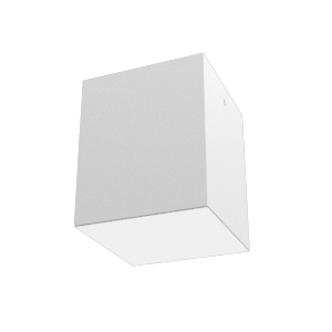 Светодиодный светильник DL-Box накладной 18 Вт 3000 К 140x140x170 мм RAL9003 белый муар с рассеивателем опал | V1-R0-00819-20000-2001830 VARTON VARTA