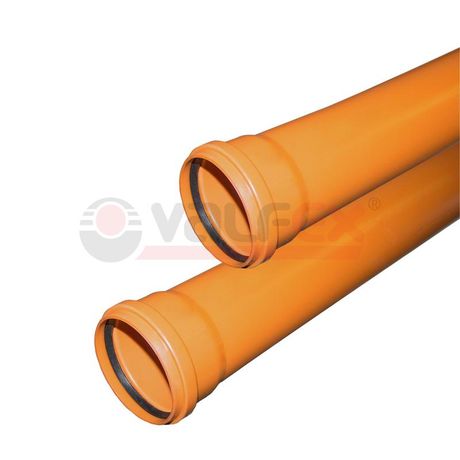 Труба канализационная 110 х 500 мм PP SN4, наружняя - 301100050 VALFEX 00000015793