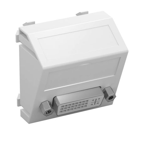 Мультимедийная рамка DVI Modul45 (белый) (MTS-DVI S RW1) | 6104742 OBO Bettermann