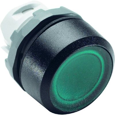 Кнопка MP1-11G зеленая (только корпус) с подсветкой без фиксации | 1SFA611100R1102 ABB