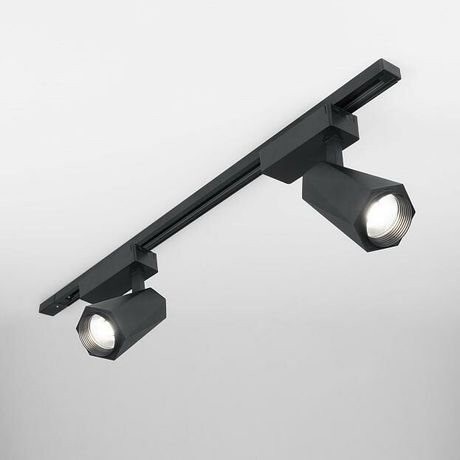 Светильник светодиодный трековый Magnum черный матовый 20W 4200K (LTB46) однофазный | a045435 Elektrostandard