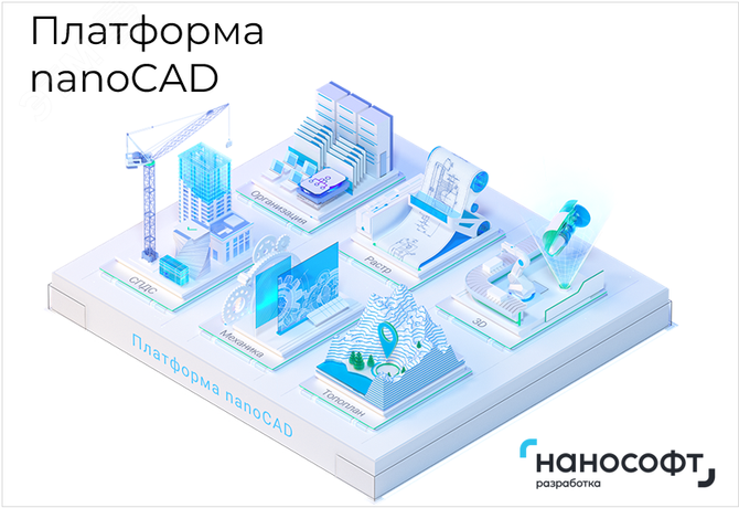 Право на использование программ для ЭВМ в составе 'nanoCAD Корпоративная лицензия' 23, сетевая лицензия (серверная часть) 3 года - NCCL230_CNN_36M_ACC Нанософт