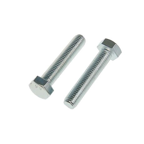 Болт с шестигранной головкой М18х80 DIN 933 класс прочн. 8.8 оцинк. (1кг/5шт) (уп.5кг) Tech-Krep/Zitar 945004