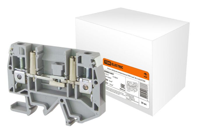 Зажим наборный измерительный ЗНИ 6 мм2 40А 500В | SQ0803-0057 TDM