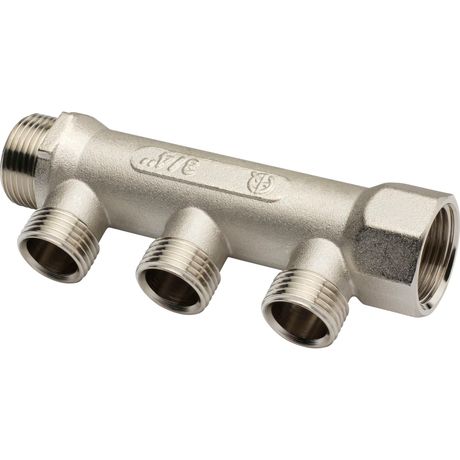 Коллектор резьбовой ВМ 3/4x3/4x1/2x3 - 02422 AQUALINK