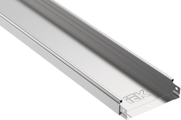 Лоток неперфорированный 300х50 L3000 сталь 1.2мм ИЭК CLN10-050-300-120-3 IEK