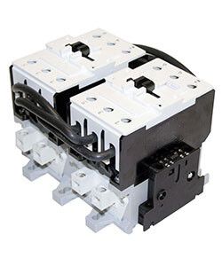 Пускатель электромагнитный ПМ12-063551 УХЛ4 В 63А 380В/50Гц 4НО+4НЗ IP20 реверсивный без реле Электротехник ET000150