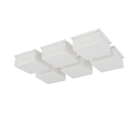 Светильник светодиодный встраиваемый грильятто ДВО09-6х6-001 Cube 940 - 1240836001 Ардатов АСТЗ (Ардатовский светотехнический завод) арт. 1240836001