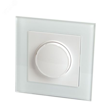 Выключатель диммирующий, серия Катрин, белый, - GLS10-7006-01 FERON 39248