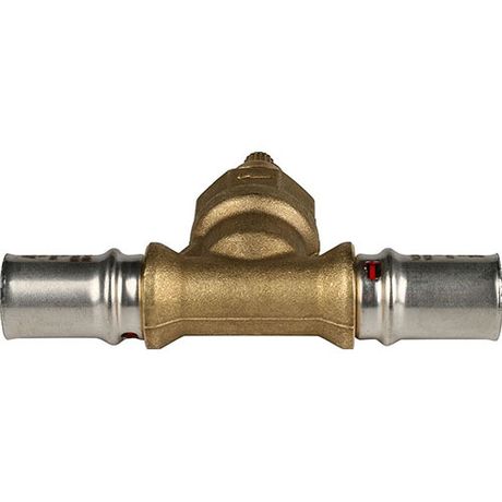 Вентиль с хромированной ручкой 16х16 для металлопластиковых труб - SFP-0014-001616 STOUT RG008S9C4SK22C