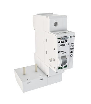 Модуль дифференциальный для ВА-103 4п 32А 30мА тип AC 6кА ДМ-103 - 16124DEK Schneider Electric